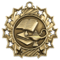 Lamp of Knowledge Ten Star Medal-Gold