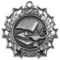 Lamp of Knowledge Ten Star Medal-Silver