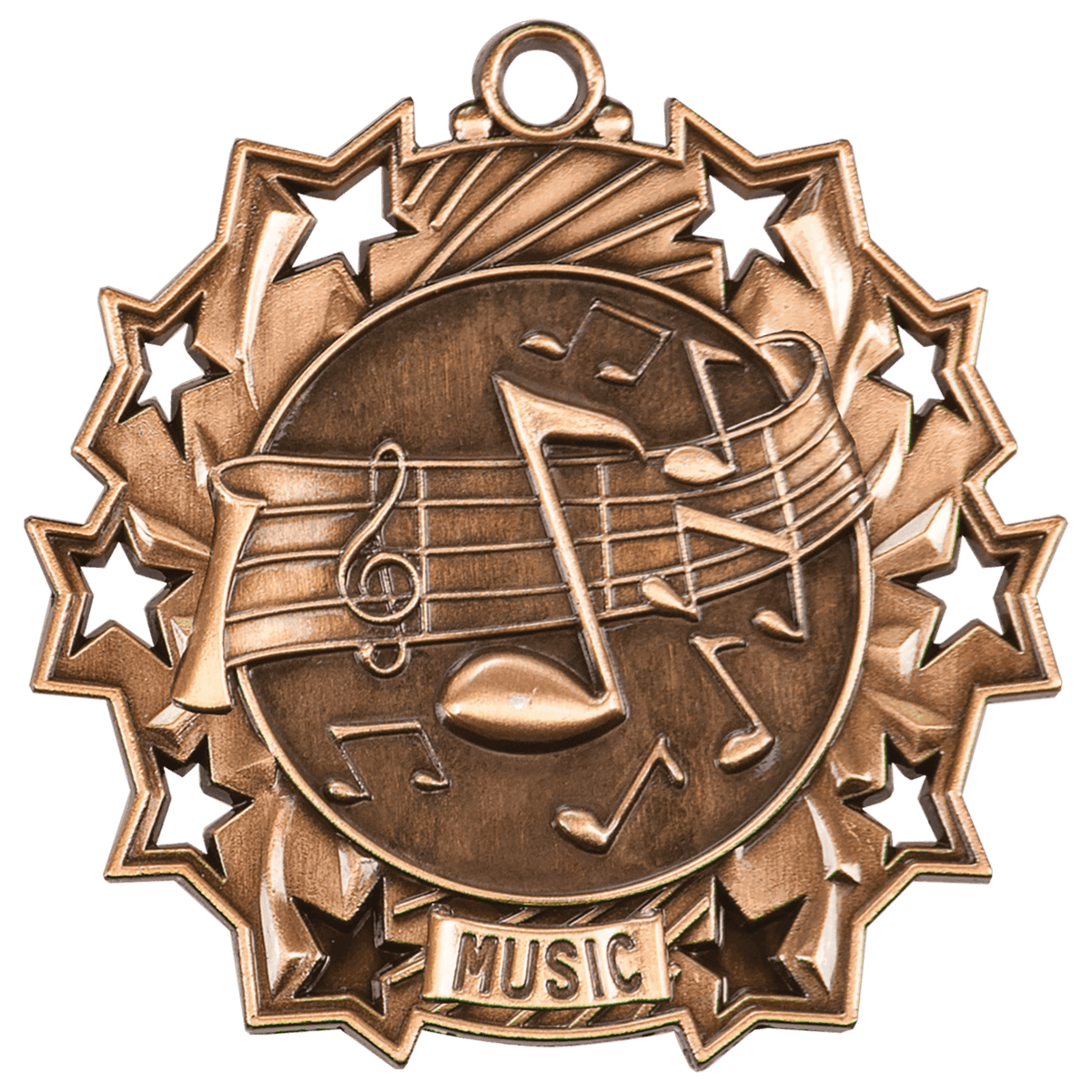 Music Ten Star Medal-Bronze