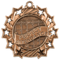 Perfect Attendance Ten Star Medal-Bronze