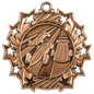 Pinewood Derby Ten Star Medal-Bronze