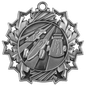 Pinewood Derby Ten Star Medal-Silver