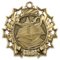 Reading Ten Star Medal-Gold