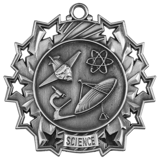 Science Ten Star Medal-Silver