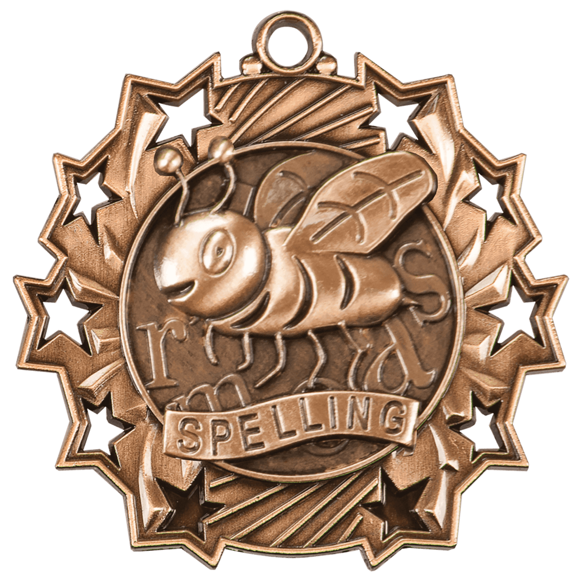 Spelling Ten Star Medal-Bronze