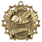 Spelling Ten Star Medal-Gold