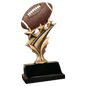 Football Tri Star Resin