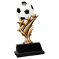 Soccer Tri Star Resin