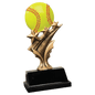 Softball Tri Star Resin