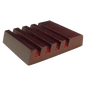 Mahogany Slotted Coaster Holder (Coasters Sold Separately)