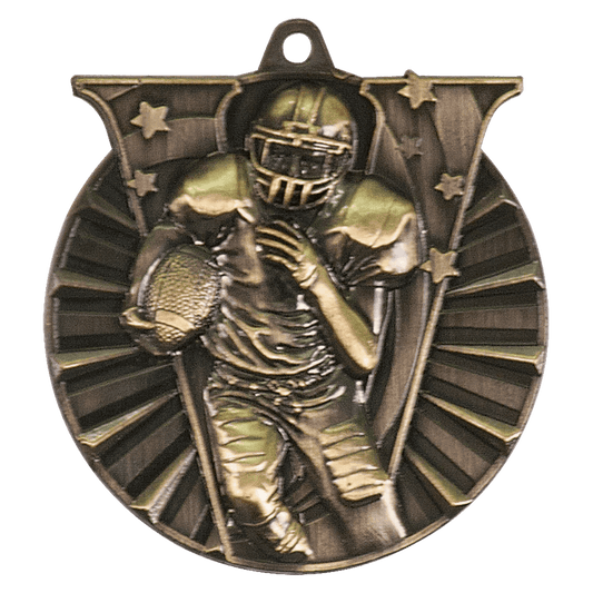 Football Victory Medal-Gold