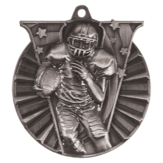 Football Victory Medal-Silver
