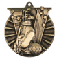 Golf Victory Medal-Gold