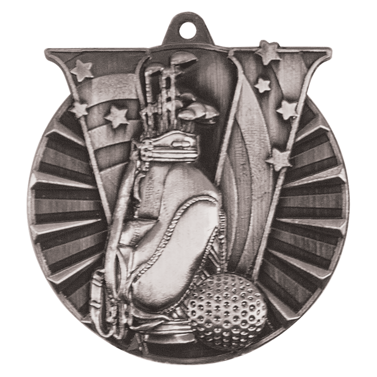 Golf Victory Medal-Silver