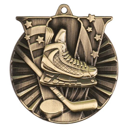Hockey Victory Medal-Gold